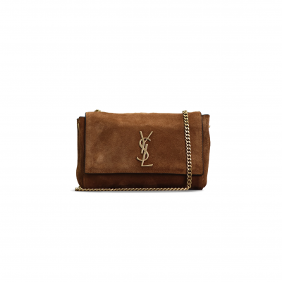 YSL KATE SMALL REVERSIBLE IN CROCODILE-EMBOSSED LEATHER 737128 (22*14*5cm)